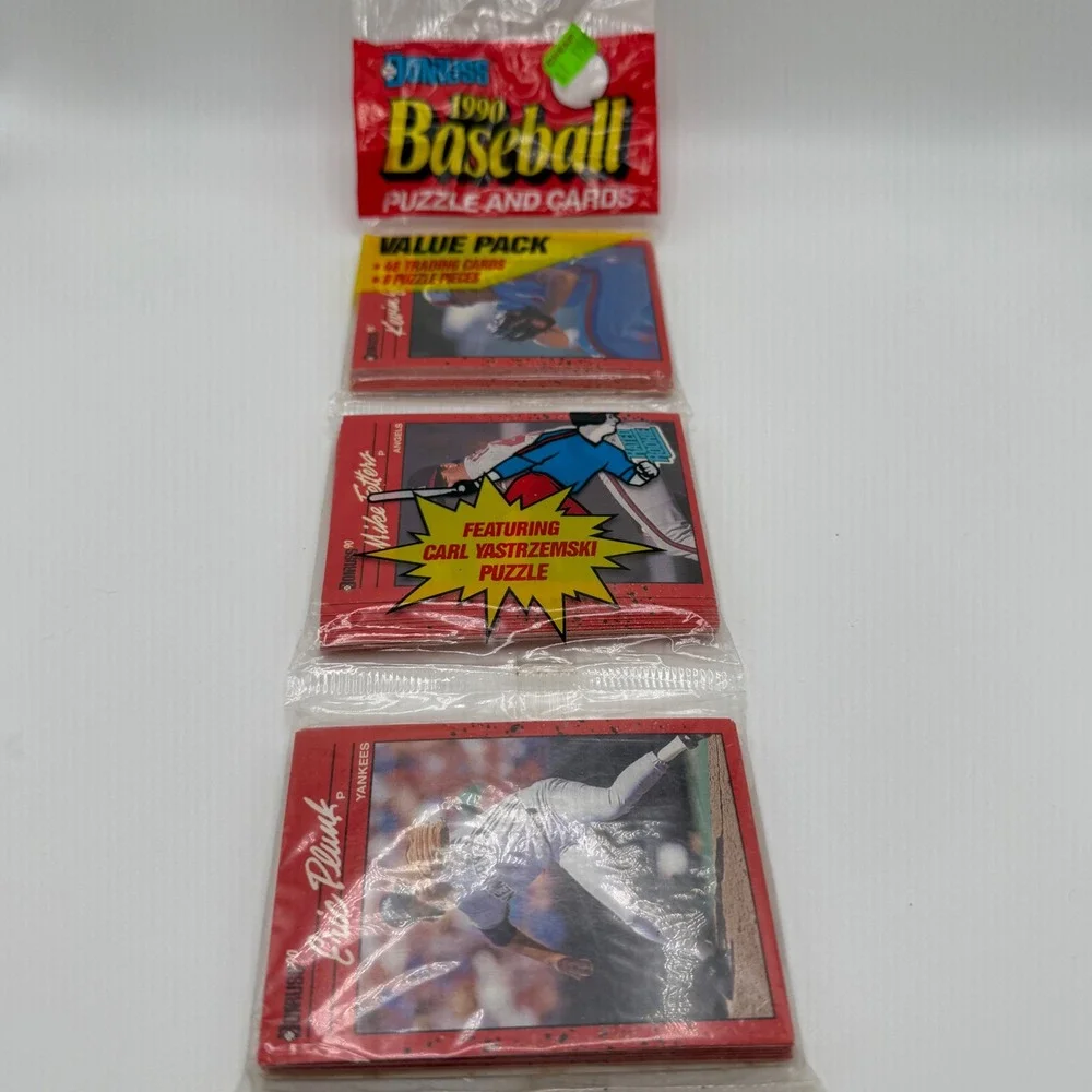 1990 Donruss Baseball Value Pack Factory Sealed 48 Cards